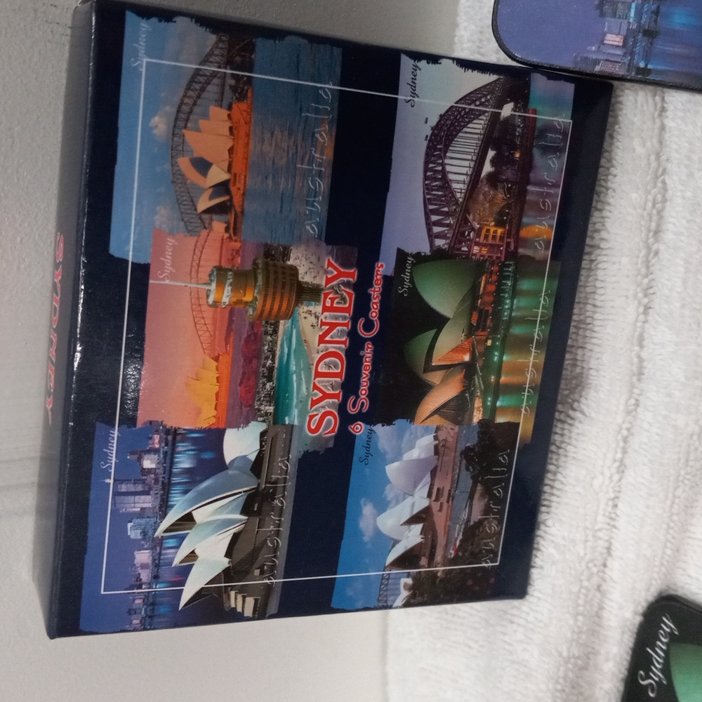AUSTRALIA Table Coasters,  different pictures NWOT